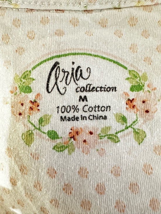 ARIA Floral Cottagecore Prairie Lace Pocket Sleep Dress Nightgown Coquette - Picture 4 of 6